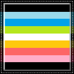 striped queer flag